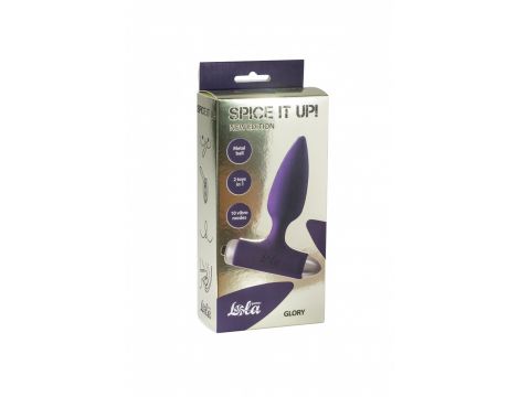 Vibrating Anal Plug Spice it up New Edition Glory Ultraviolet - 3