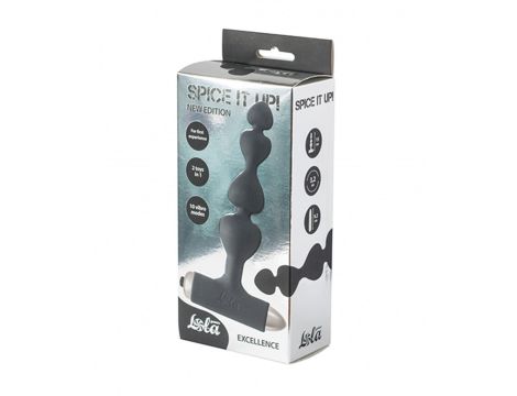 Vibrating Anal Plug Spice it up New Edition Excellence Black - 2