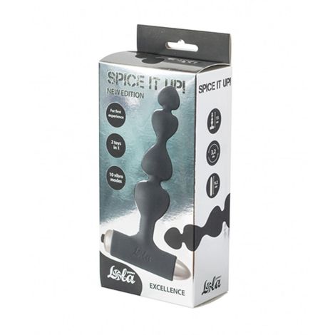 Vibrating Anal Plug Spice it up New Edition Excellence Black - 2