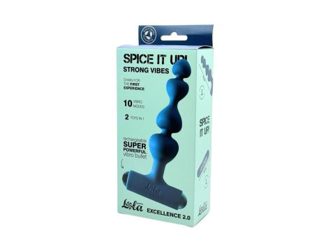 Anal Chain with Rechargeable Bullet Spice it Up Excellence 2.0