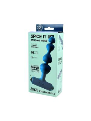 Anal Chain with Rechargeable Bullet Spice it Up Excellence 2.0