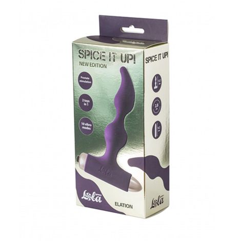 Vibrating Anal Plug Spice it up New Edition Elation Ultraviolet - 2