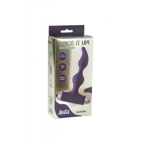 Vibrating Anal Plug Spice it up New Edition Elation Ultraviolet - 3