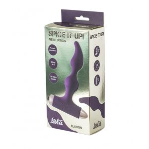 Vibrating Anal Plug Spice it up New Edition Elation Ultraviolet - image 2