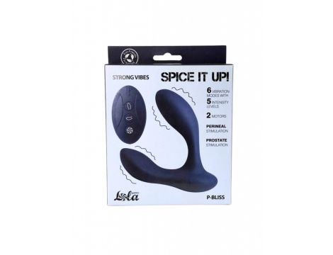 Prostate Massager with 2 motors Spice it Up P-Bliss