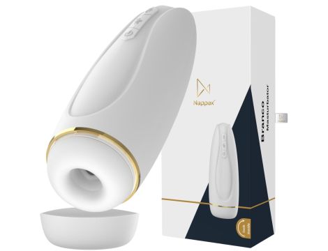 Masturbator - Nappex™ Branco White - Premium Mastubators (10 Languages)