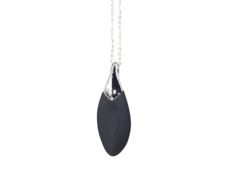 Vibrating necklace Liberty Leaf Black - 3