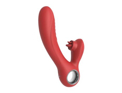 Rouge Velvet - G-Spot + Licking Vibrator - 2