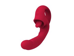 Rouge Velvet - Mini G-Spot + Licking Vibrator - image 2