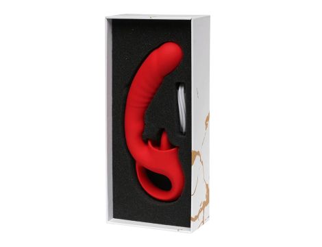 Rouge Velvet - Mini G-Spot + Licking Vibrator - 3