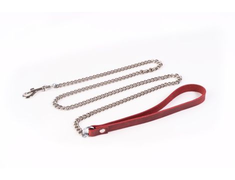 Smycz- Leash Crazy Horse Red