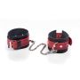 Kajdanki- Cuffs Crazy Horse Red, Big - 2