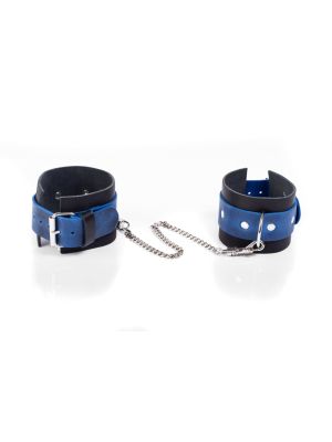 Kajdanki- Cuffs Crazy Horse Blue, Big