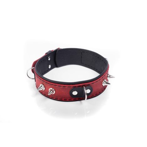 Obroża- Collar Crazy Horse Red, Big