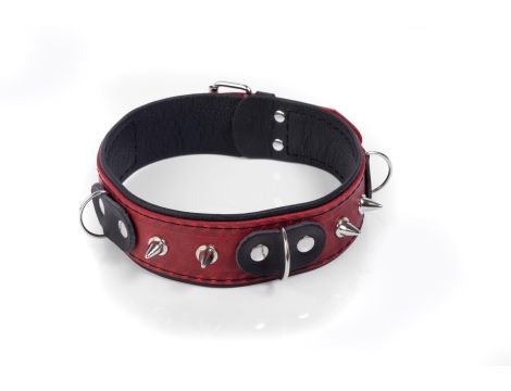 Obroża- Collar Crazy Horse Red, Small