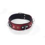 Obroża- Collar Crazy Horse Red, Small - 2