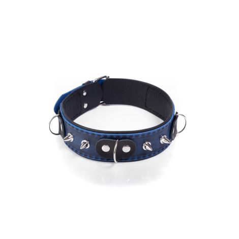 Obroża- Collar Crazy Horse Blue, Small