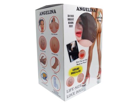 Lalka- ANGELINA 3D - Vibrating - 10