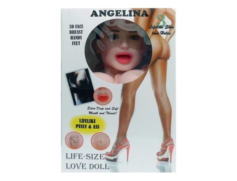 Lalka- ANGELINA 3D - Vibrating - 12