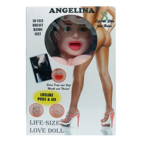 Lalka- ANGELINA 3D - Vibrating - 12