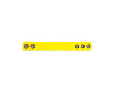 Me You Us Yellow Silicone Cock Strap - 4