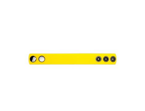 Me You Us Yellow Silicone Cock Strap - 5