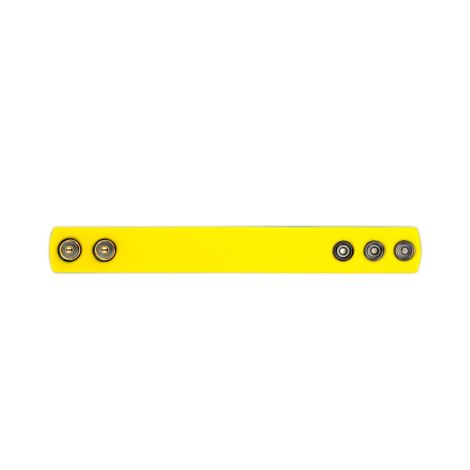 Me You Us Yellow Silicone Cock Strap - 4