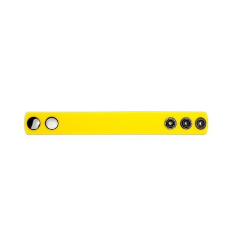 Me You Us Yellow Silicone Cock Strap - 5