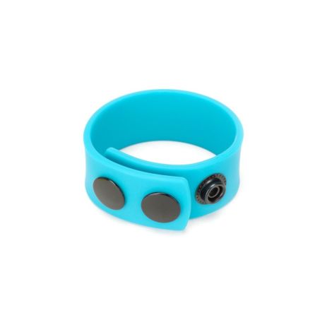 Me You Us Light Blue Silicone Cock Strap - 2