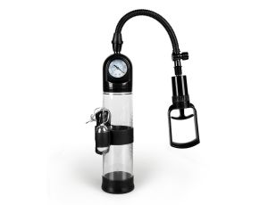 Pompka-Powerpump MASTER Vibrating - Black&Clear