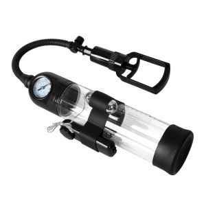 Pompka-Powerpump MASTER Vibrating - Black&Clear - image 2