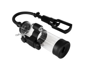 Pompka-Powerpump MAX Vibrating - Black&Clear - image 2