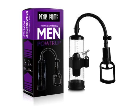 Pompka-Powerpump MAX Vibrating - Black&Clear - 7