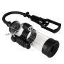 Pompka-Powerpump MAX Vibrating - Black&Clear - 3