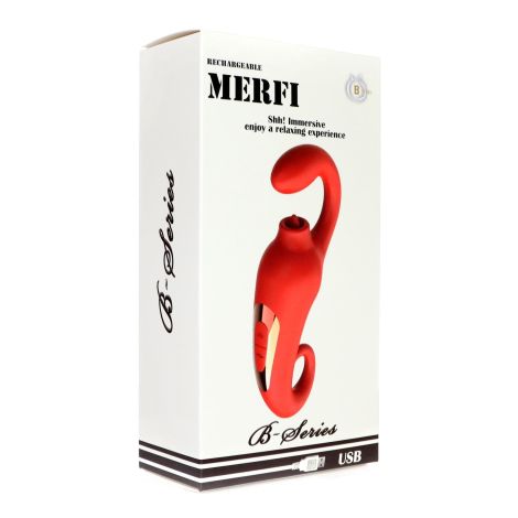 Wibrator-Merfi, 10 vibration functions, 10 frequency tongue licking USB - 13