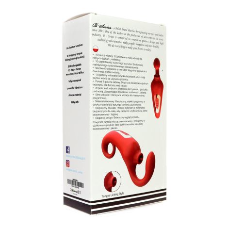 Wibrator-Merfi, 10 vibration functions, 10 frequency tongue licking USB - 14