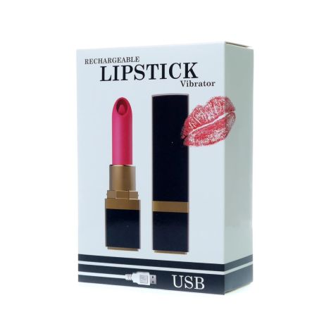 Stymulator-Lipstick Vibrator USB 10 functions - 9