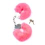 Kajdanki Fetish B - Series- Furry Cuffs Pink - 2