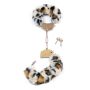 Kajdanki Fetish B - Series- Furry Cuffs Leopard - 4