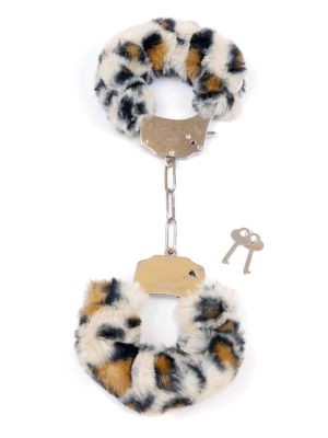 Kajdanki Fetish B - Series- Furry Cuffs Leopard - image 2