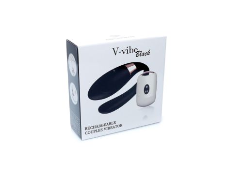 Stymulator-V-Vibe Black USB 7 Function / Remote Control - 11