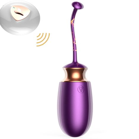 Jajko/wibr-Vibrating Silicone Love EGG USB 10 Function / Heating / Voice Control - 6