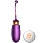 Jajko/wibr-Vibrating Silicone Love EGG USB 10 Function / Heating / Voice Control - 8