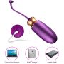 Jajko/wibr-Vibrating Silicone Love EGG USB 10 Function / Heating / Voice Control - 12