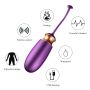 Jajko/wibr-Vibrating Silicone Love EGG USB 10 Function / Heating / Voice Control - 15