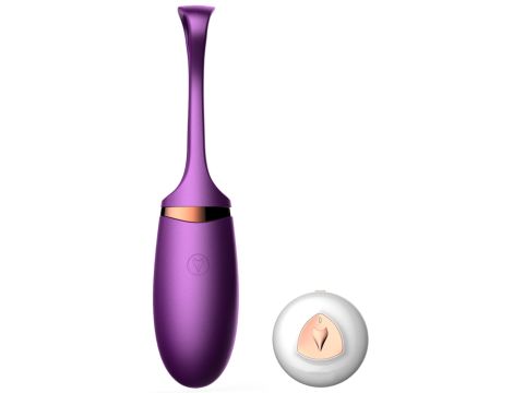 Jajko/wibr-Vibrating Silicone Love EGG USB 10 Function / Voice Control