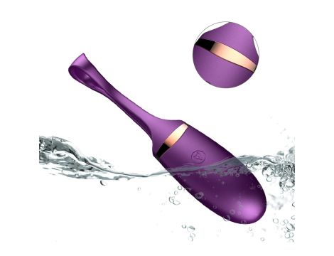 Jajko/wibr-Vibrating Silicone Love EGG USB 10 Function / Voice Control - 5