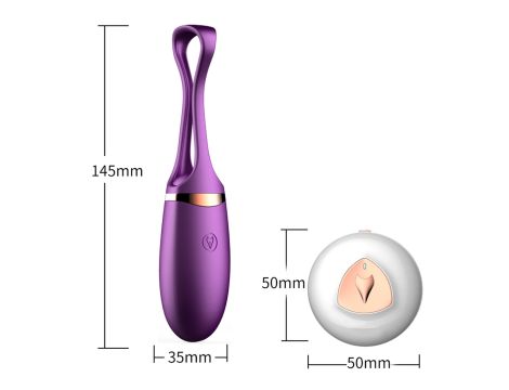 Jajko/wibr-Vibrating Silicone Love EGG USB 10 Function / Voice Control - 9