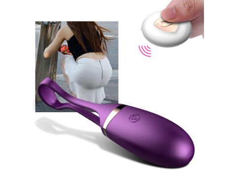 Jajko/wibr-Vibrating Silicone Love EGG USB 10 Function / Voice Control - 10