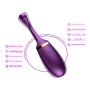 Jajko/wibr-Vibrating Silicone Love EGG USB 10 Function / Voice Control - 12